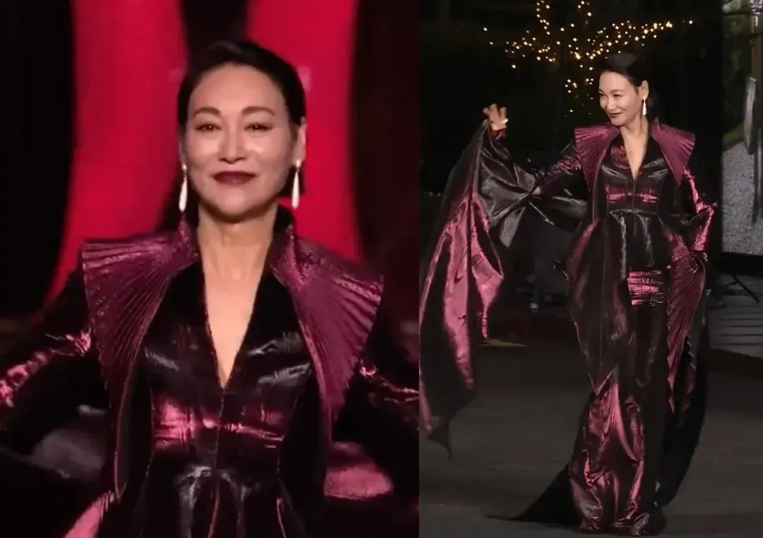 红毯之夜，杨幂穿深V，黎姿选大红裙，尽显女星魅力插图2
