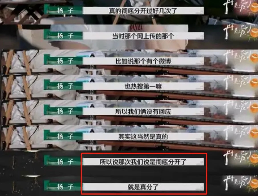 杨子黄圣依炒作失败！私下里聊得挺欢，还说关系好得很插图2