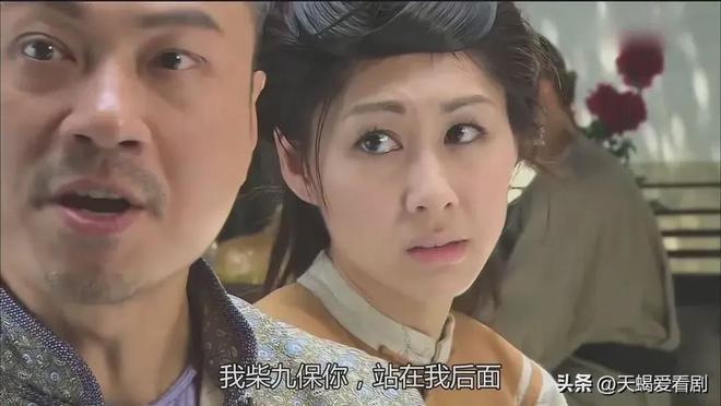 黎耀祥和胡定欣演的夫妻角色里，柴九海棠最感人插图