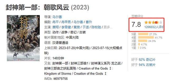 《封神2》全集超清在线观看(免费)百度云资源下载【HD1080p】插图1