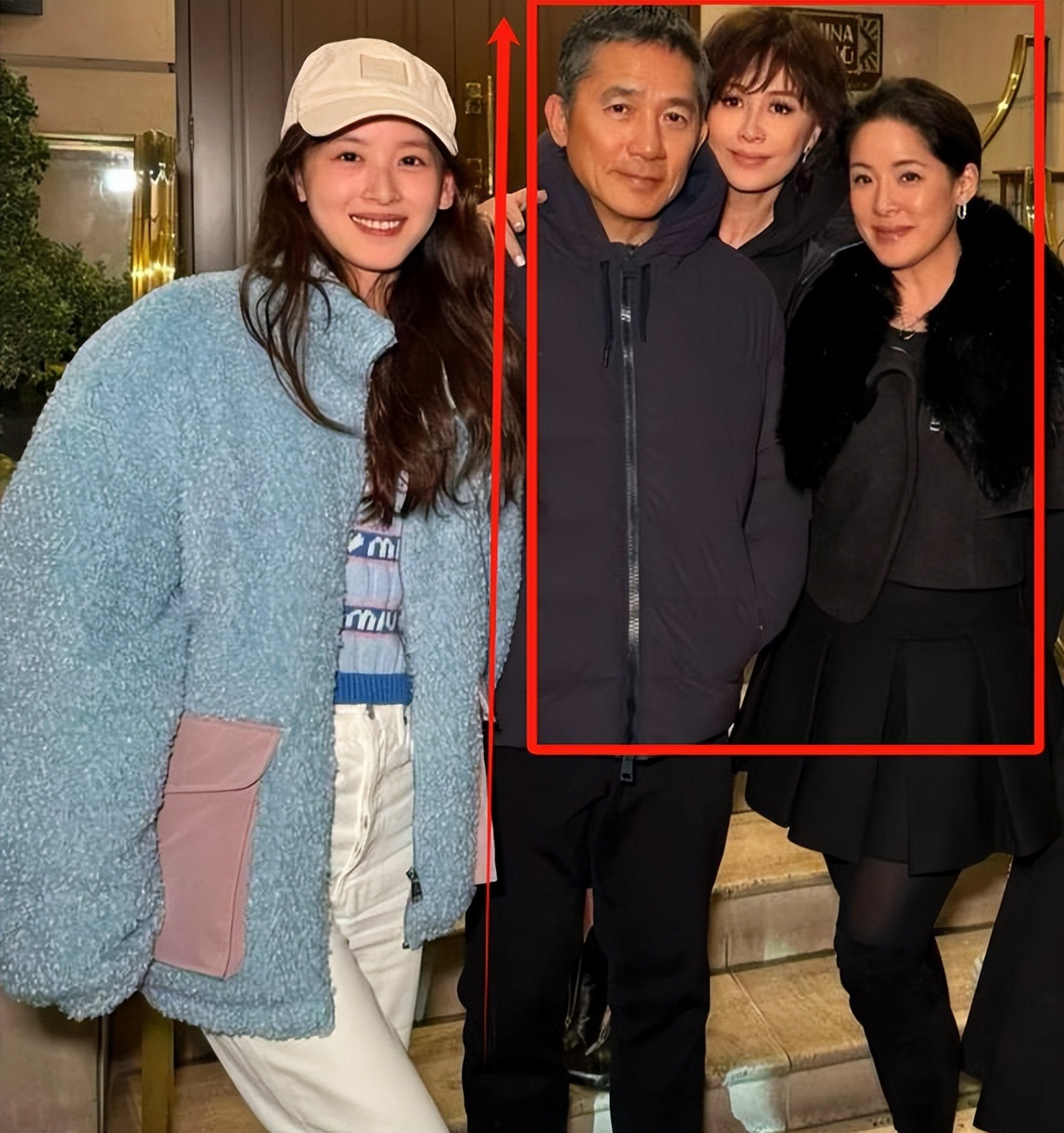 章泽天和刘嘉玲同框啦！站位有门道，嘉玲一个动作超霸气宣示主权插图